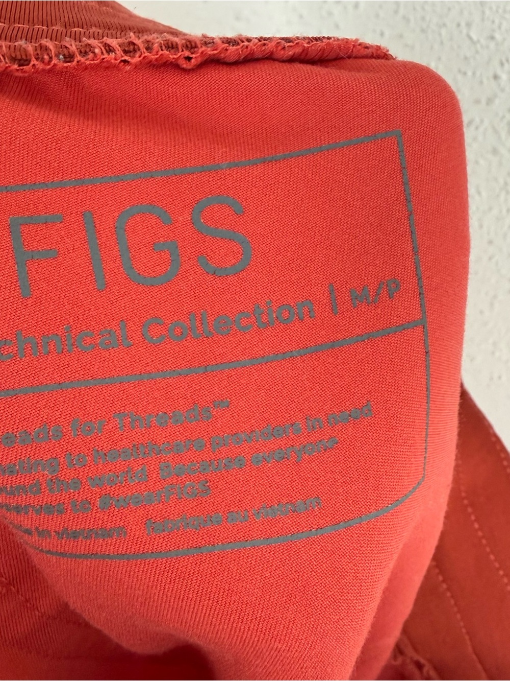 Figs Zamora Jogger Scrub Pant In Clay PO 1646 Sz Medium Petite - Picture 7 of 7